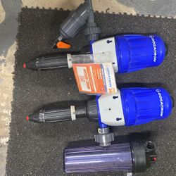 2 Dosatron 14 GPM Injectors + Lo Flo Mixer 