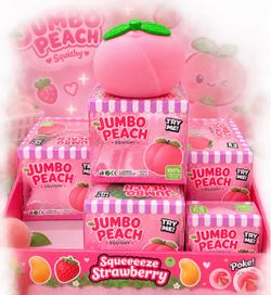 Jumbo peach Squishy