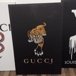Three Canvas Paintings