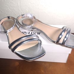 Silver Sandal - Size 8 