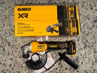 NEW DeWalt XR 20V 4-1/2” to 5” inch Brushless Angle Grinder DCG410VSB. TOOL ONLY