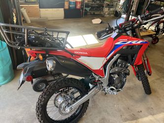Honda Crf300l rear rack