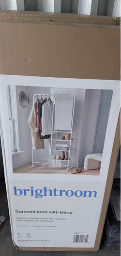 Clothing Rack & Mirror