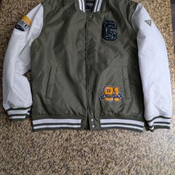 GUESS
Men's Tyler Varsity Bomber Jacket // Large // Brand New