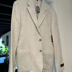 Express Linen Blend Suit Coat