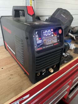 Yes welder 200p AC/DC pro with foot pedal