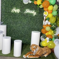 Balloon Garland Candy Cart Jungle 