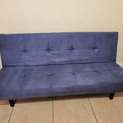 Blue Futon  Sofa Bed