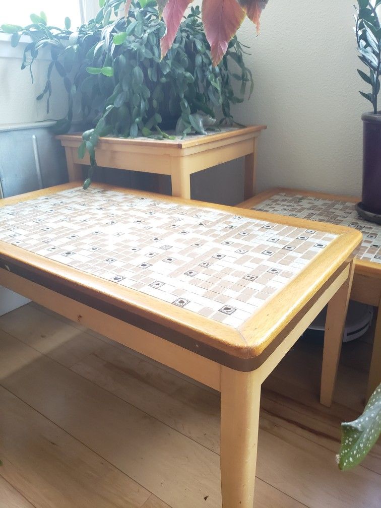 End & Cofee Table Set