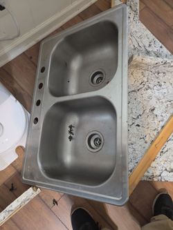 Stainless steel sink - 33inch