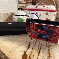 Nintendo Switch with Spider-Man Decal