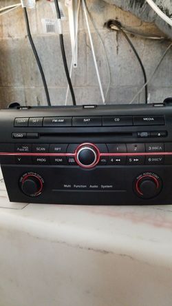 2006 Mazda 3 Stereo