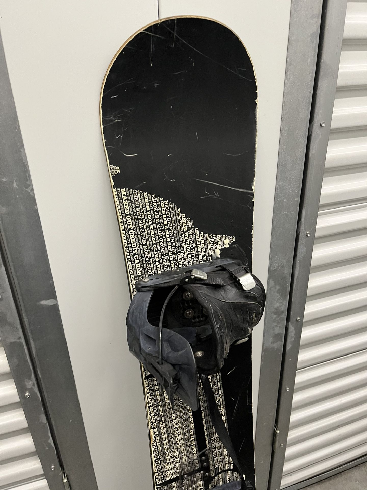 Stepchild Snowboard With Bindings