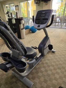 Precor RBK 815 Commercial Recumbent Bike w/ P10 Console