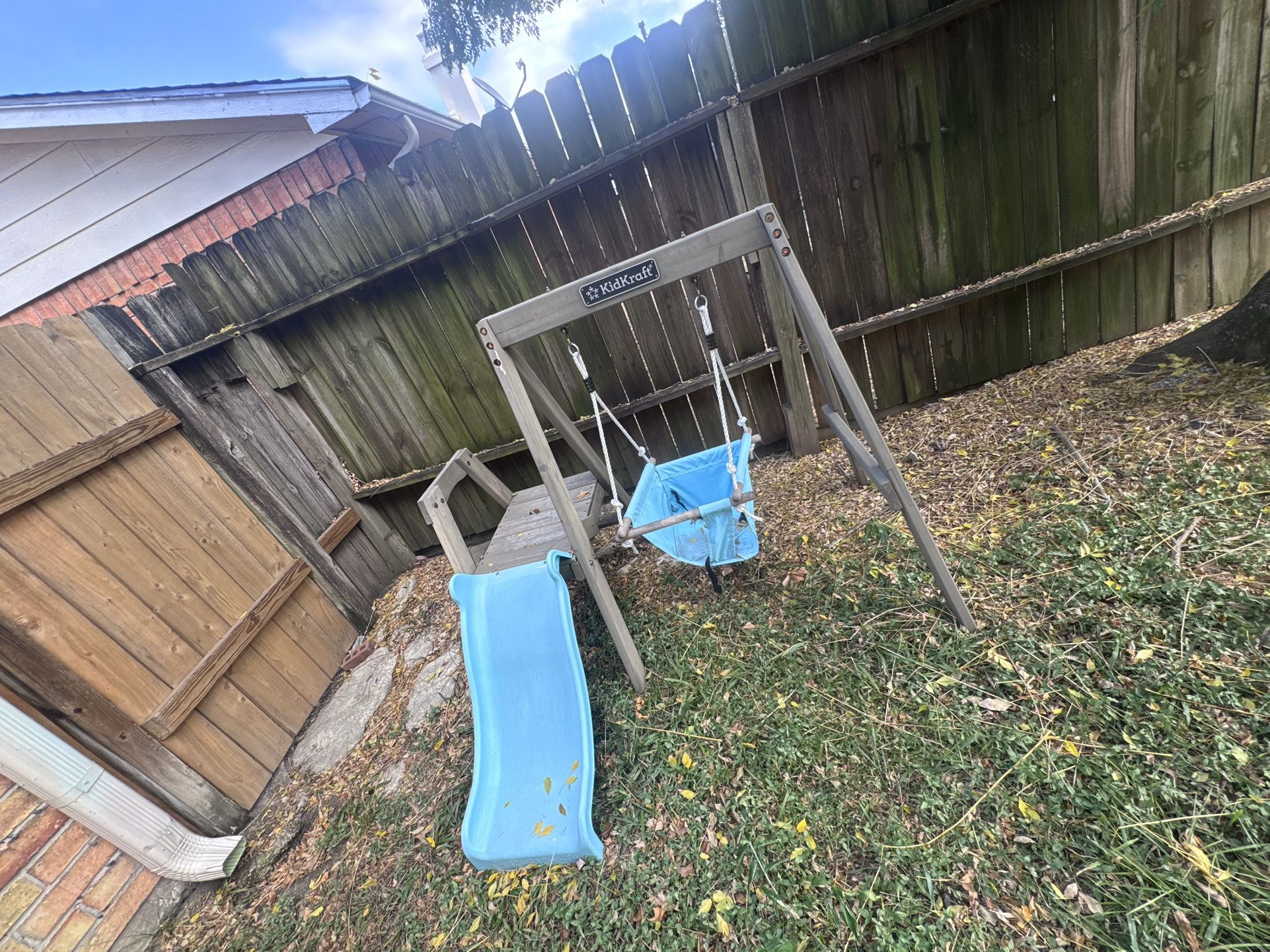 Kid craft Swing And slide.
