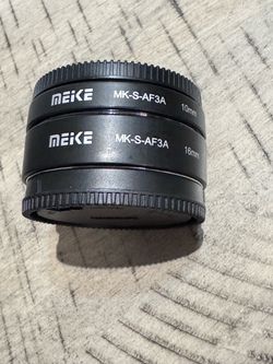 Sony Meike Macro Extension Tube Set