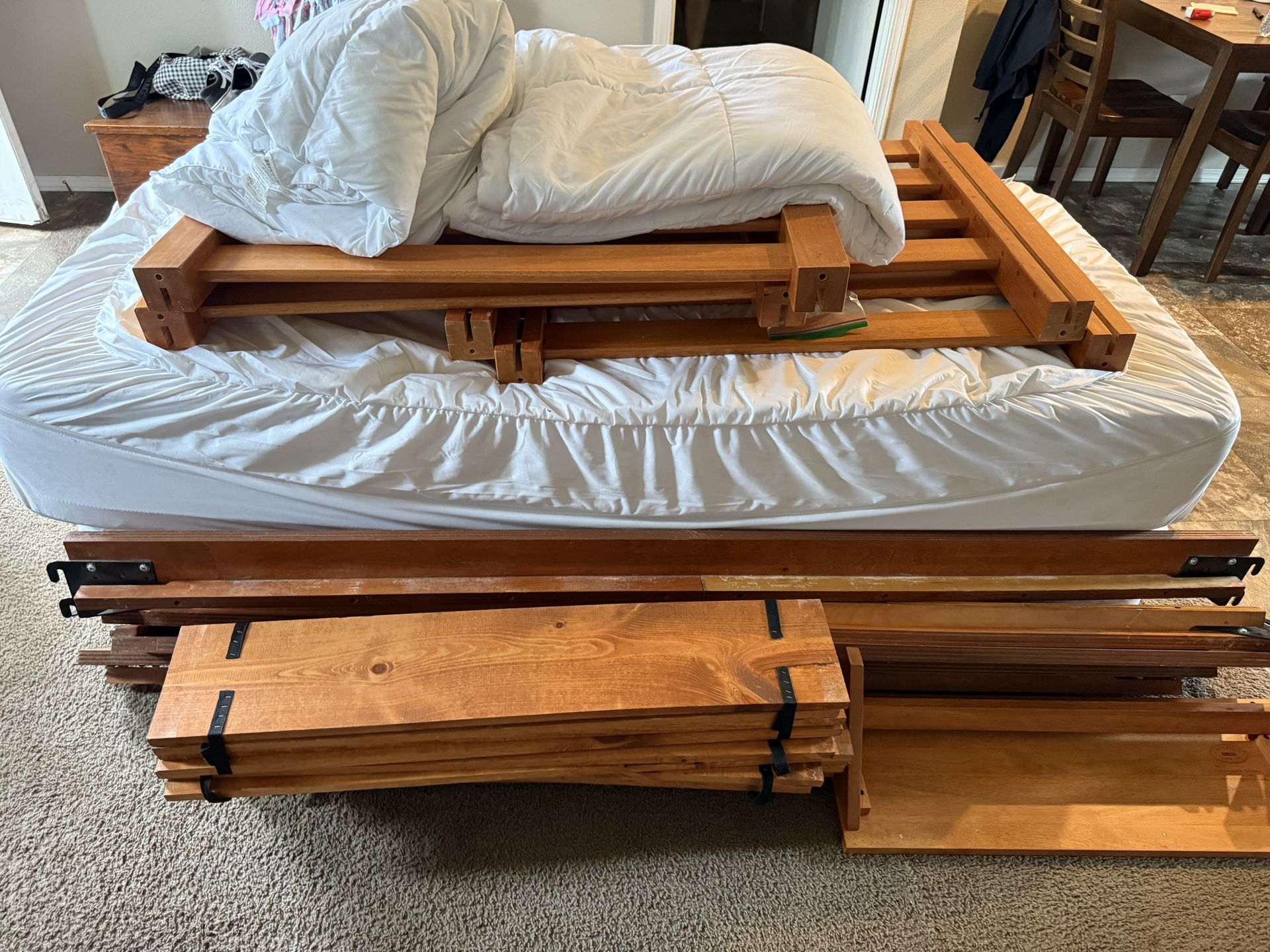 Wooden Bunk Beds/ Separate Beds