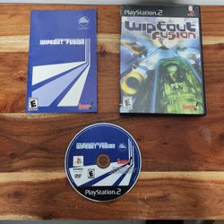 Wipeout Fusion (Sony PlayStation 2, 2002) PS2 CIB Racing Game Complete w/ Manual