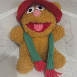 Vintage 1987 McDonald's Muppets Baby Fozzie Bear 9" Plush 