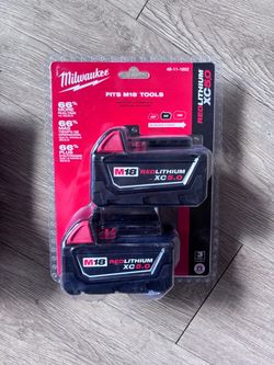 M18 18-Volt 5.0 Ah Lithium-Ion XC Extended Capacity Battery Pack (2-Pack