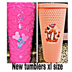 New Disney Xl Tumblers 