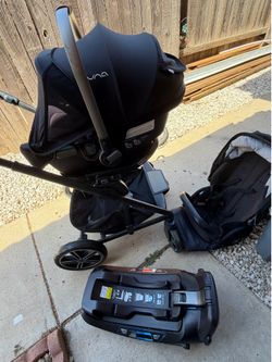 nuna car seat and stroller
