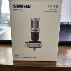 Shure Microphone For iPhone MV88