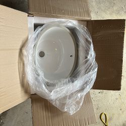Swiss Madison Monaco 16.5 in. Oval Under-Mount Bathroom Sink in White