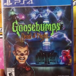 PS4 Videogames Goosebumps New