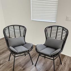 Brand New Patio Chair Set Of 2 with Cushions