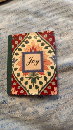 Joy Floral Hardcover Journal Notebook