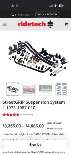 1(contact info removed) C10 Ridetech StreetGRIP Suspension