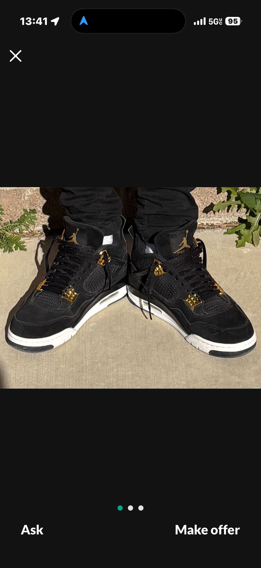 Jordan 4 “Royalty” 10.5