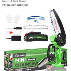 saker mini chainsaw