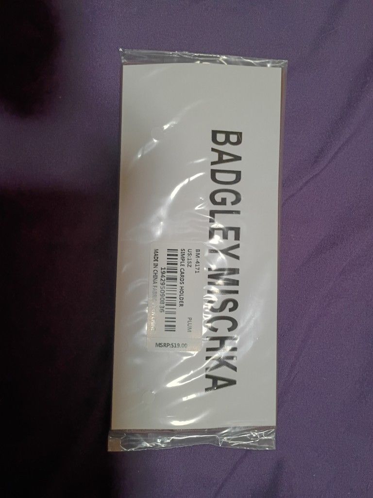 Badgley Mischka Cardholder -qty 2