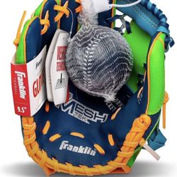 Franklin Sports Kids Teeball Glove NEW