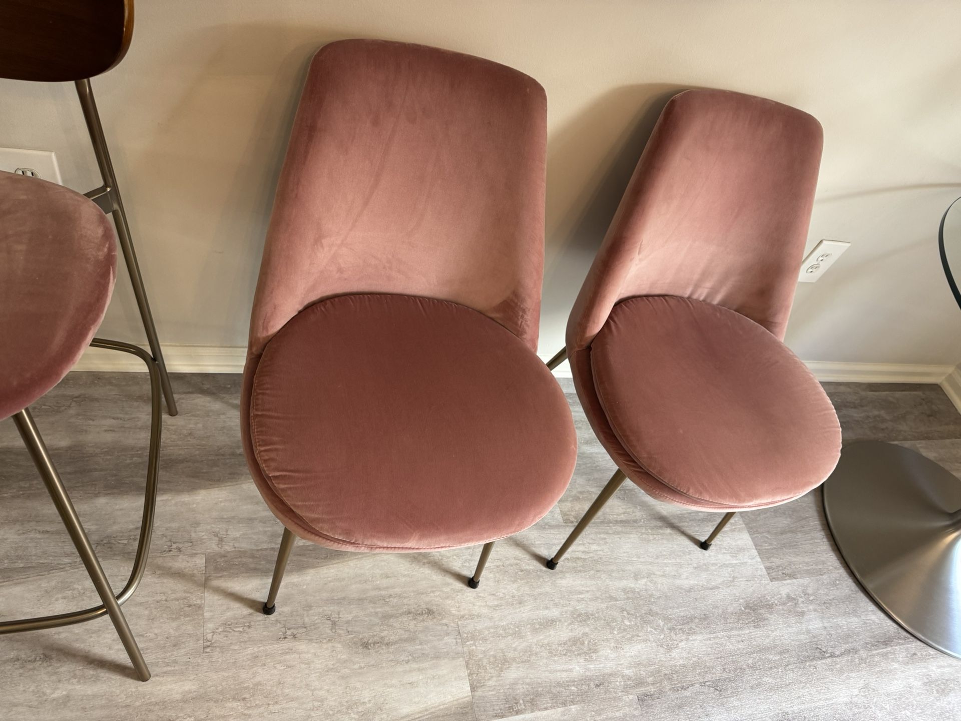West Elm Low Back Finley Dining Chairs - Set Of 2