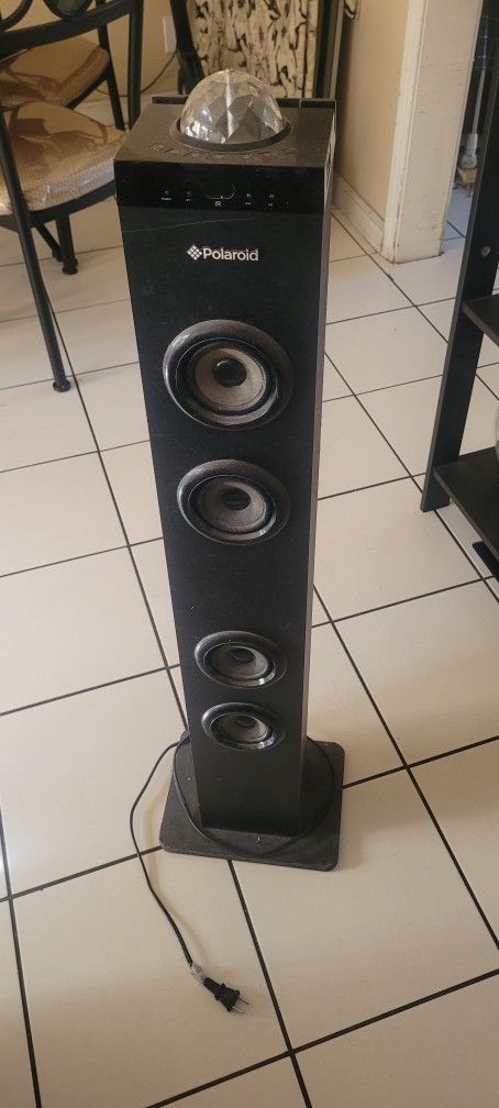 Bluetooth Speaker With Disco Lights