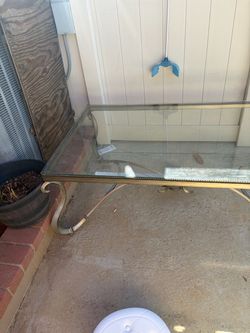 Glass table