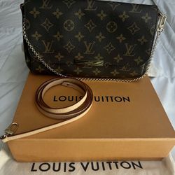Louis Vuitton Favorite Handbag Monogram Canvas MM