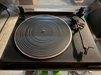 JVC AL-A158 Vinyl Record Player AUTO-RETURN TURNTABLE + audio-technica 3003
