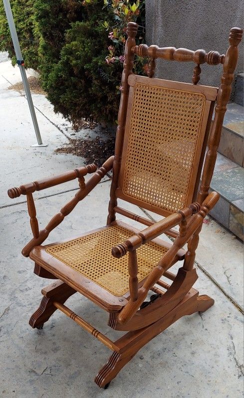Vintage Platform Rocking Chair