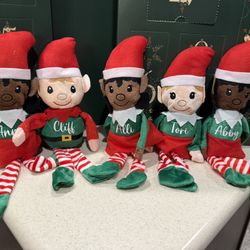 Personalized Elf Stuffed Animals