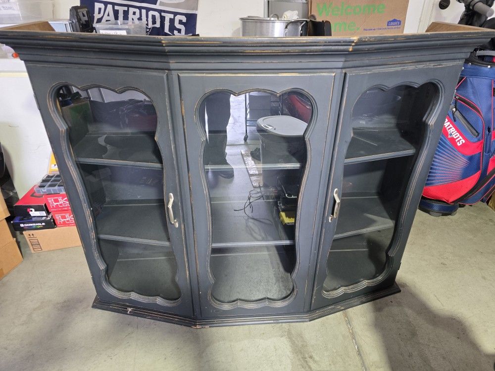 China Hutch With Lights. $100 OBO