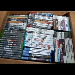 A Bunch Of Games For Sale 