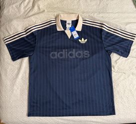 JAPAN EXCLUSIVE adidas Navy Collared Jersey