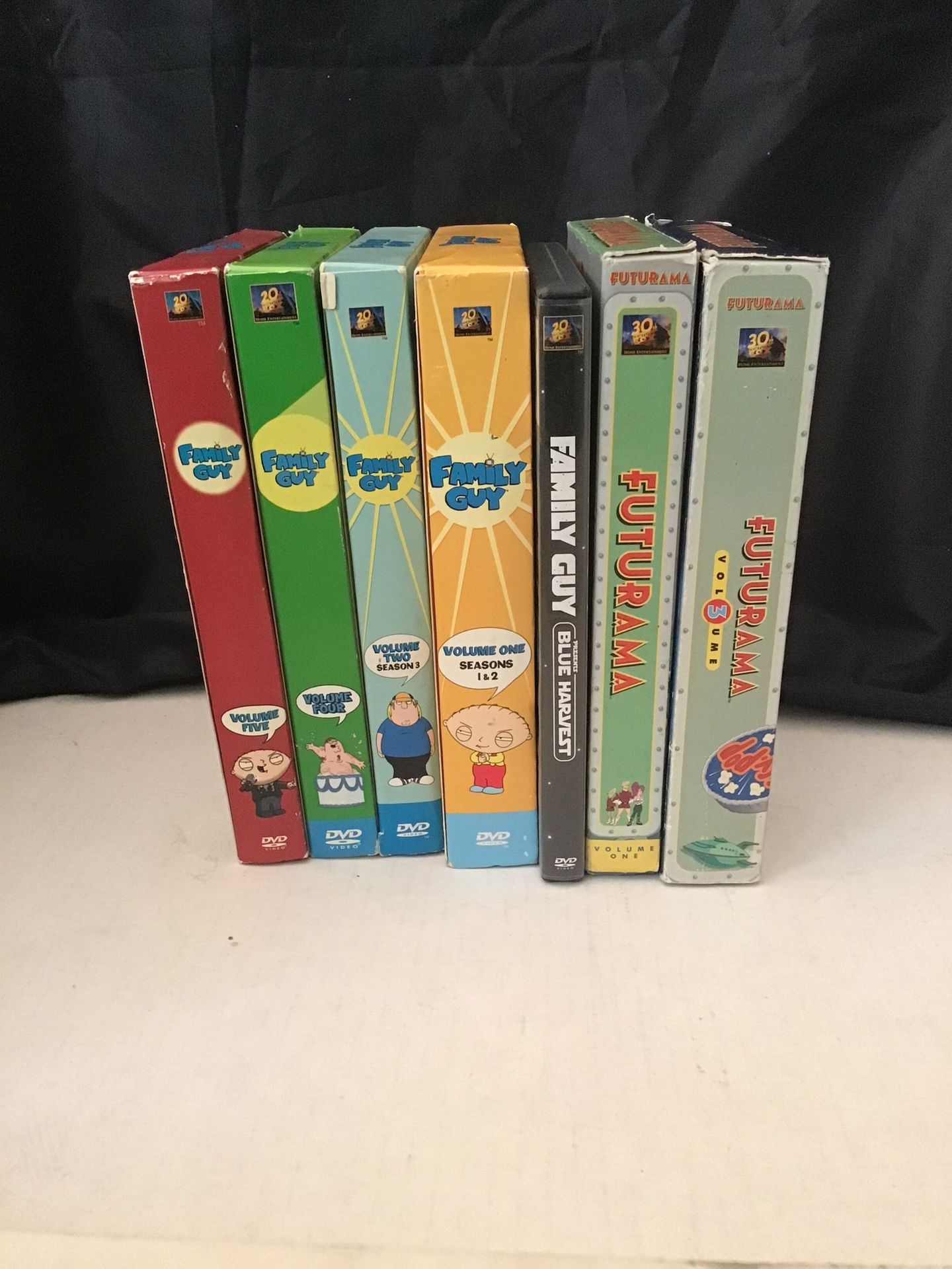 Lot Of Animated Tv Sitcoms Dvd’s Family Guy & Futurama