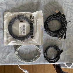 Apple lighting cables 3,6,10feet short and long