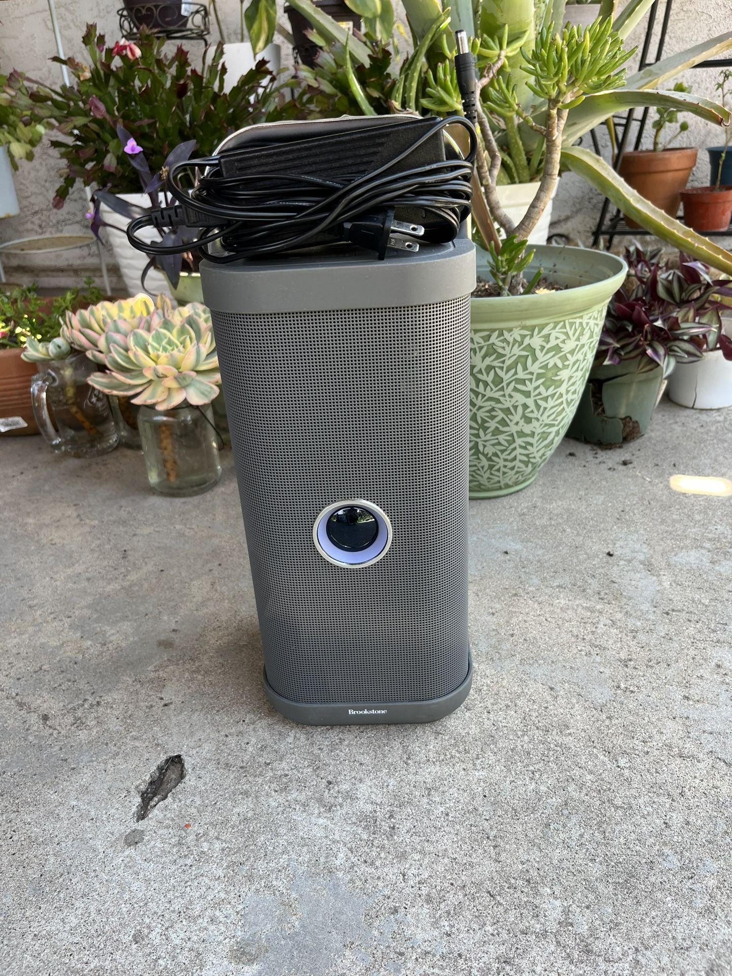 Brookstone Big Blue Party Speaker