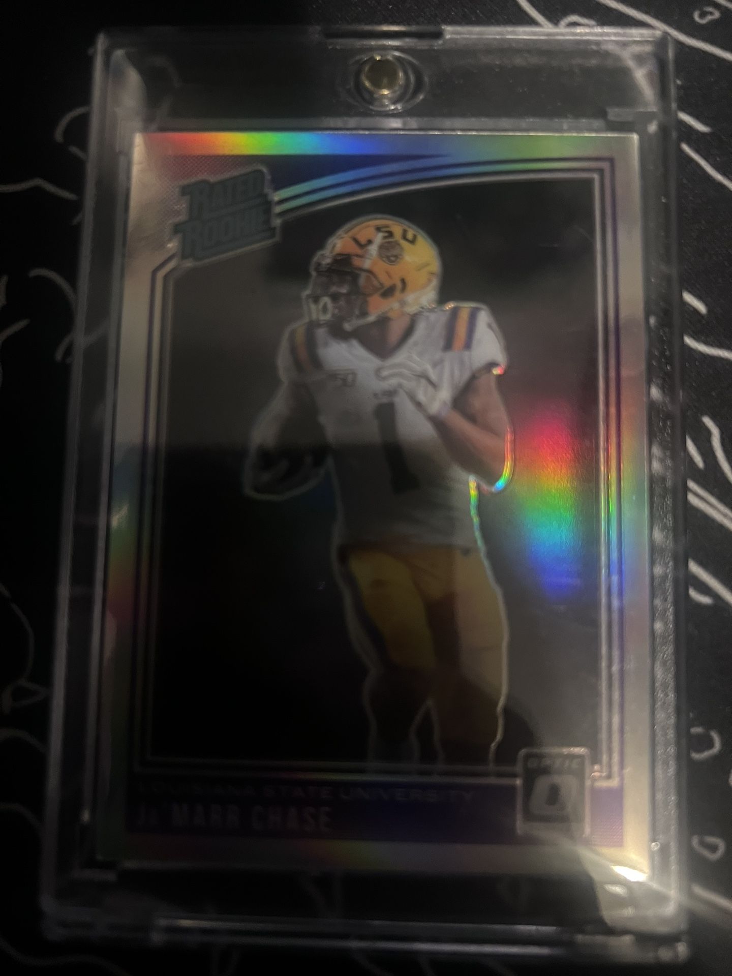 2021 Panini Rated Rookie (holo) Ja’marr Chase